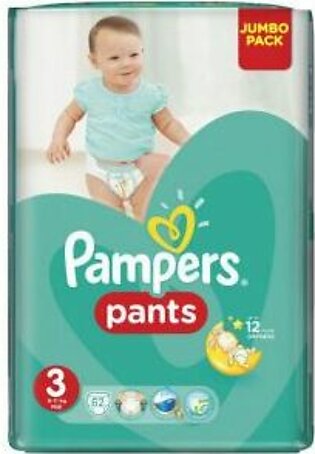 Pampers Pants Size 3 | 6 - 11 KG | 62 Pieces