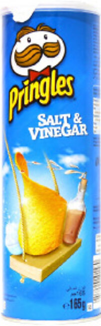 Pringles Salt & Vinegar Flavored Chips 165 Grams