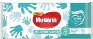 Huggies All Over Clean Baby Wet Wipes 56 pieces