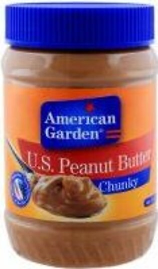 American Garden Peanut Butter Chunky 510g