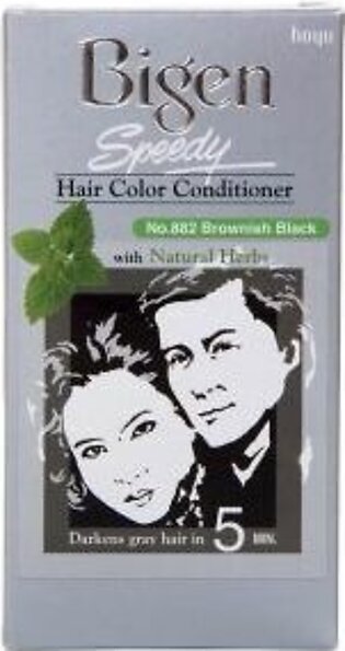 Bigen Speedy Hair Color No 882 Brownish Black