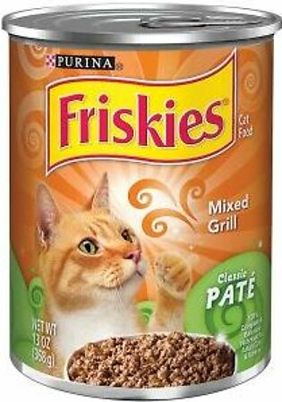 Friskies Wet Can Pate Mixed Grill Cat Food