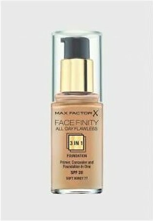 Max Factor Facefinity 3-IN-1 Foundation Soft Honey 77