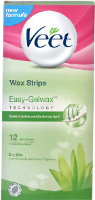 Veet Wax Dry Skin 12 Strips