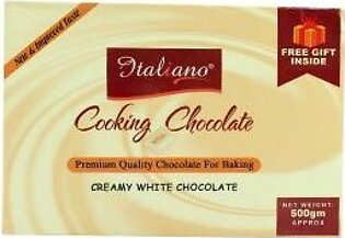 Italiano Cuisine Cooking Chocolate White 500g