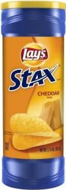 Lays Chips Stax Cheddar Cheese