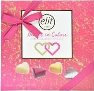 Elit Chocolate Hearts In Colors 160g