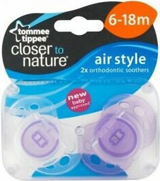 Tommee Tippee Air Style Soother 6-18m