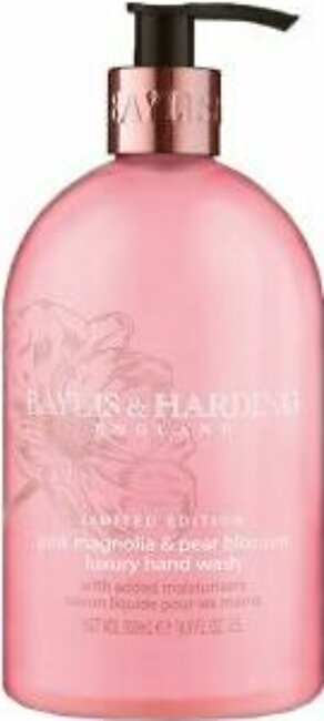 Baylis & Harding Hand Wash Pink Magnolia & Pear Blossom 500ml