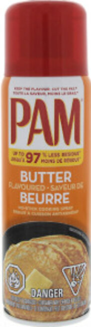 Pam No-Stick Butter Cooking Spray 141 Grams