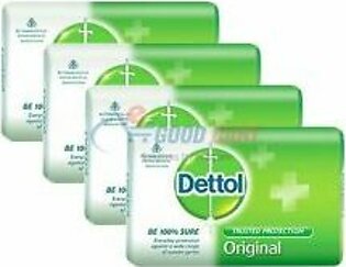 Reckitt Dettol Soap Original Pack Of 4 138g