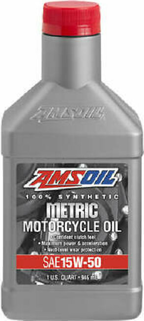 AMSOIL 15W-50 Metric Racing Oil