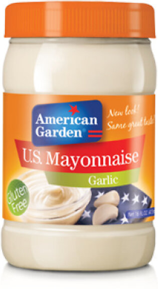 American Garden Mayonnaise Garlic (473ml)