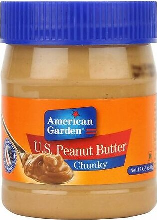 American Garden U.s. Peanut Butter Chunky (340gm)