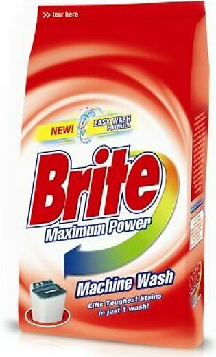 Brite Machine Wash Washing Powder (500gm)