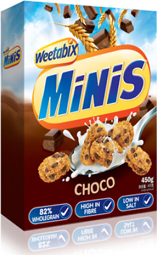 Weetabix Minis Crunch Chocolate Cereal (450gm)