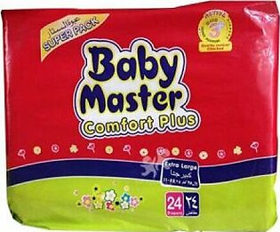 Baby Masters Diapers Exrta Large (24Pcs)