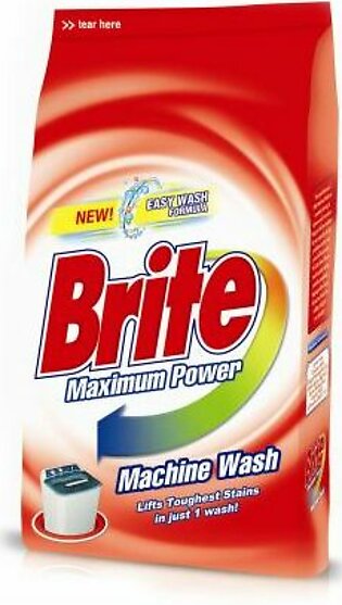 Brite Machine Wash Washing Powder (1kg)