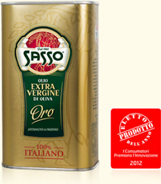 Sasso Olive Extra Virgin Tin (1ltr)