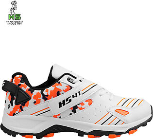 HS 41 Cricket Shoes (Orange)