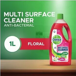 Dettol Antibacterial Multi Surface Cleaner 1Litre-Floral
