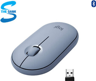 Logitech Pebble M350 Wireless Mouse with Bluetooth or USB – Silent Slim