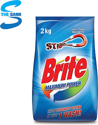 Brite 2kg – Detergent Washing Powder