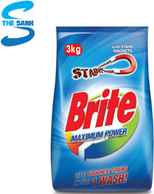 Brite 3kg – Detergent Washing Powder