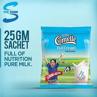 Comelle – Full Cream Milk Powder – 25 gm Sachet