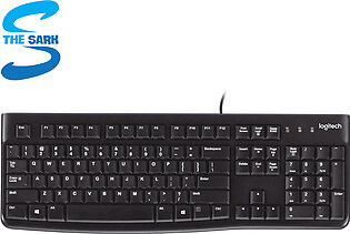 Logitech K120 Wired Keyboard Spill-Resistant Quiet Typing