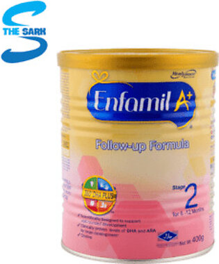 Enfamil A+ Stage 2 Follow Up Formula Baby Milk Powder 6 months plus 400 gm