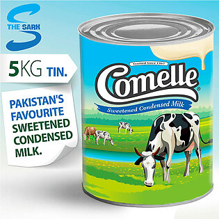 Comelle – Full Cream Sweetened Condensed Milk – 5kg Tin