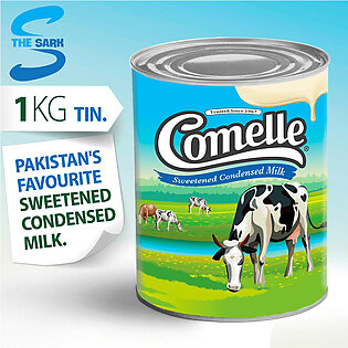 Comelle – Full Cream Sweetened Condensed Milk – 1kg Tin