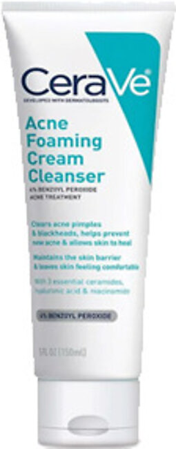 CERAVE Acne Foaming Cream Cleanser