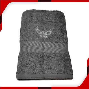 Charcoal Cotton Bath Towel