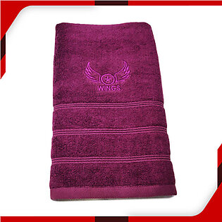Purple Cotton Hand Towel
