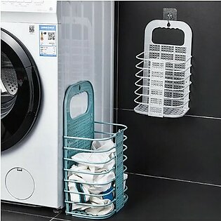 Foldable Dirty Clothes Basket Wall Hanging Laundry Basket