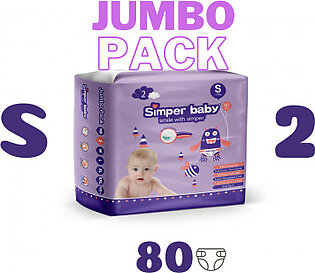 3D Diaper Jumbo S|2- 72 Pcs