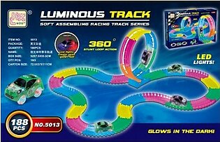 Luminous Track Soft Assembling Racing Track Series 188 Pcs