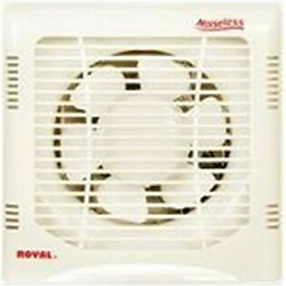 Exhaust Fan-Plastic Body 10'' Fitting-Off White