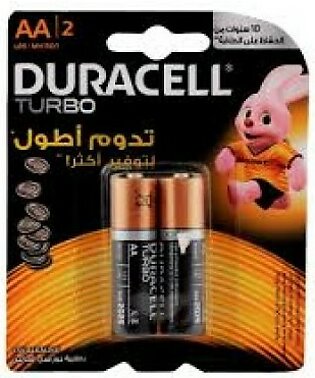 Duracell Turbo AA Battery LR6 2s