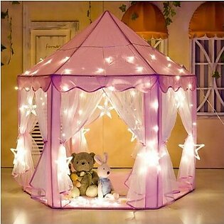 Portable Foldable Baby Tent House Kids Princess Castle Play Tent Indoor and Outdoor