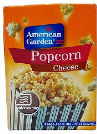 American Garden Pop Corn Cheese Box 273g