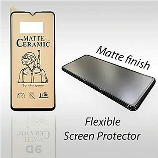 Infinix Hot 10 9D/10D Matte Ceremic Protector