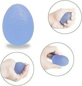 Blue Silicone Egg Massage Hand Gripper