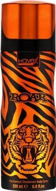 Havex Roar Body Spray Deodorant For Men - 200 ml