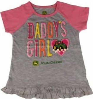 Daddy's Girl Half Sleeves T-Shirt - For Girls