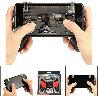 5 In 1 Mobile Phone Joystick For PUBG Free Fire Gamepad Controller Games Grip L1 R1 Triggers