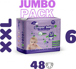 3D Diaper Jumbo XXL|6- 42 Pcs