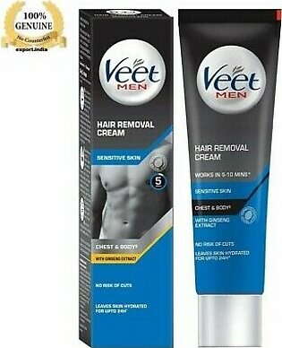 Veet Men Hair Removal Cream Sensitivel SKin Chest & Body 100g